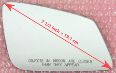CAR MIRROR BAZAR glass with adhesive enables easy installation on BMW RH mirrors.