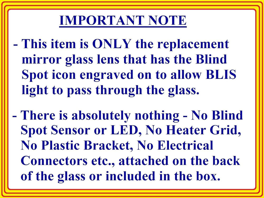 CAR MIRROR BAZAR aluminum back-coated mirror ensures lasting clarity