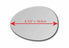 CAR MIRROR BAZAR aluminum-backed mirror glass for durable automotive performance.