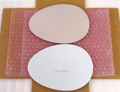 CAR MIRROR BAZAR full-size adhesive application ensures secure fit and quick installation.