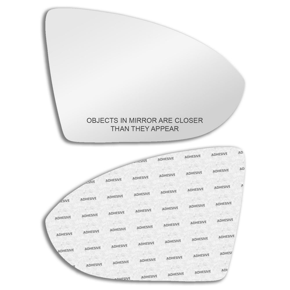 CAR MIRROR BAZAR replacement glass for right-side VW Golf GTI, fit and quick install.
