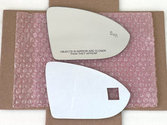 CAR MIRROR BAZAR RH passenger side glass for Golf/Jetta, precise fit.