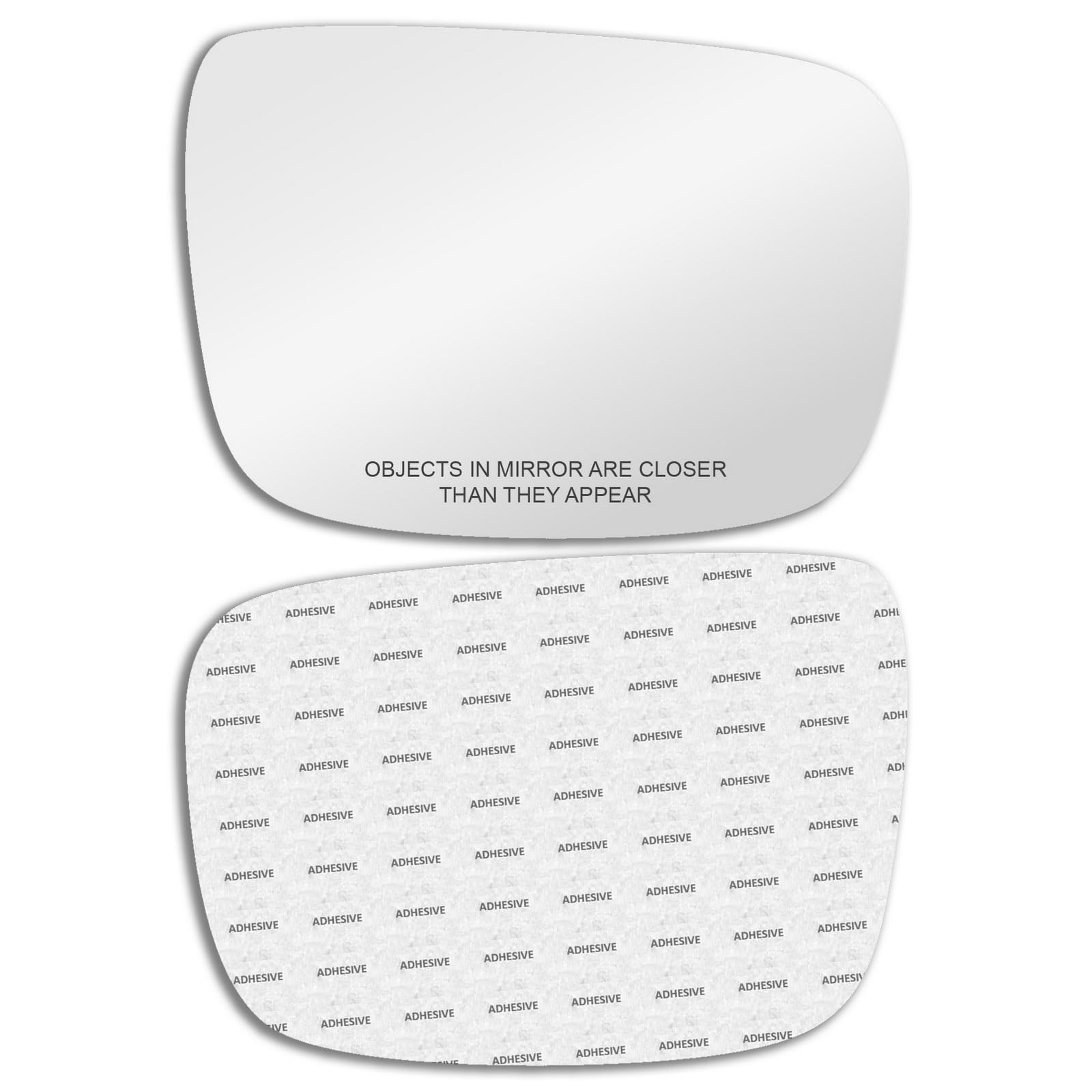 CAR MIRROR BAZAR right-side XC60 mirror glass with adhesive for easy install.