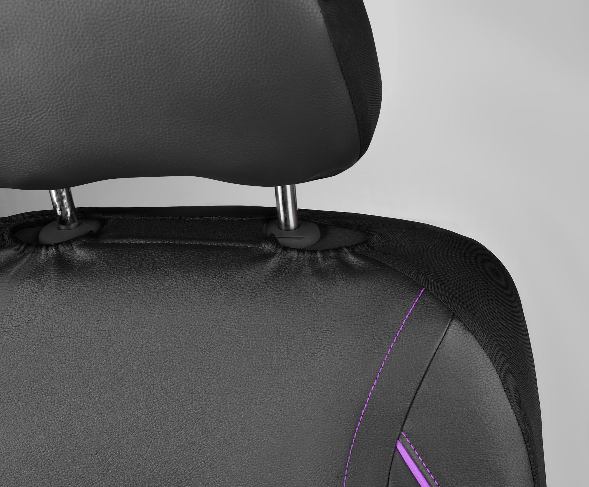11-piece CAR PASS set including front seat covers and headrests