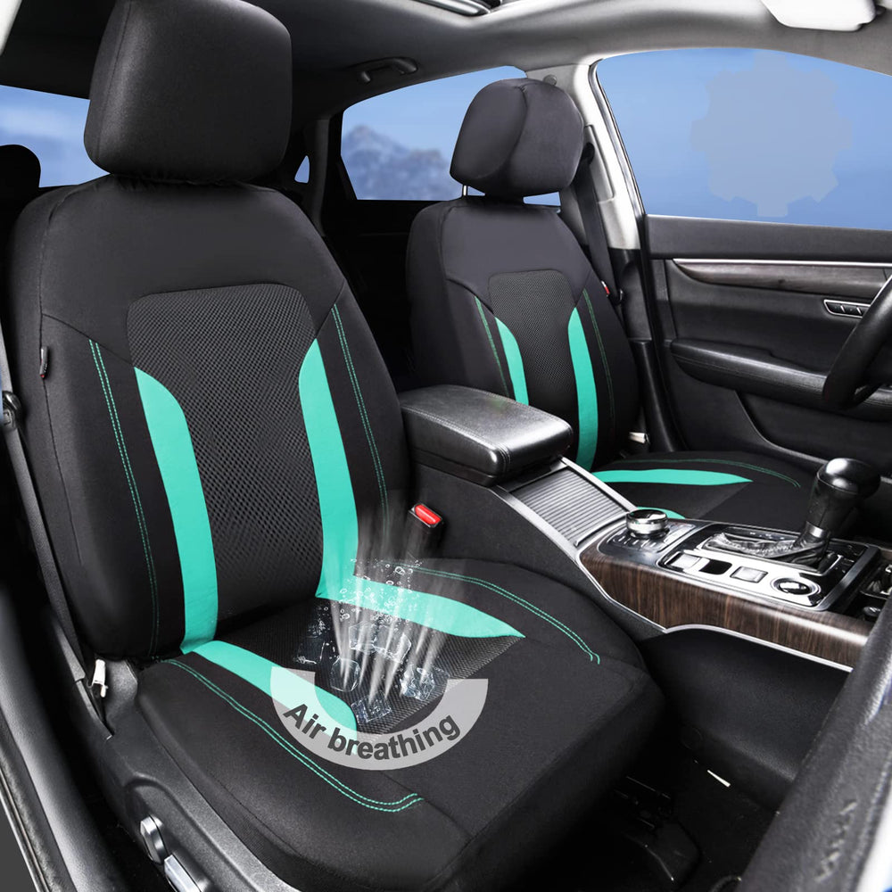 CAR PASS 3D Air Mesh rear bench cover protects seats and preserves style