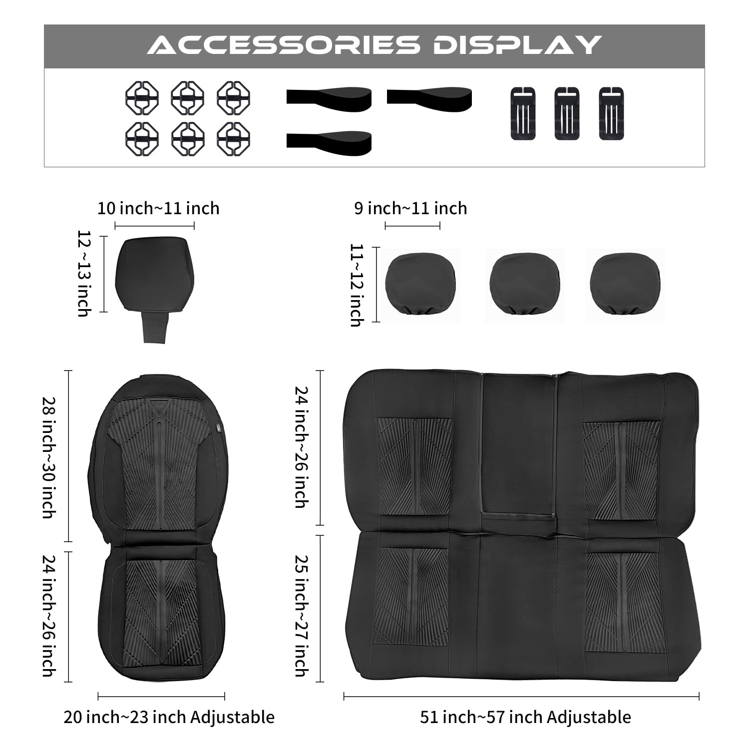 CAR PASS 3D embossed design adds premium look and tactile feel