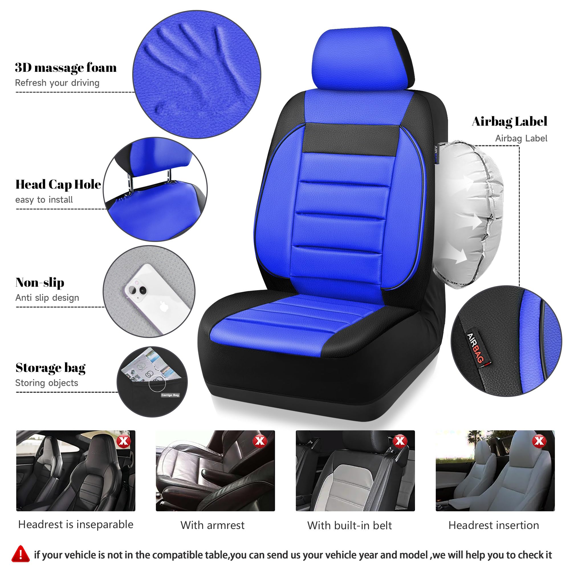CAR PASS 3D foam back support cushions long drives and daily commutes.