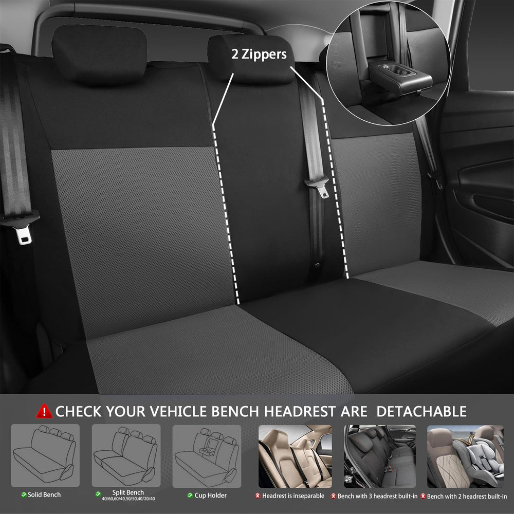 CAR PASS 5mm composite sponge seat cover adds soft support on long drives