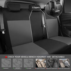 CAR PASS 5mm composite sponge seat cover adds soft support on long drives