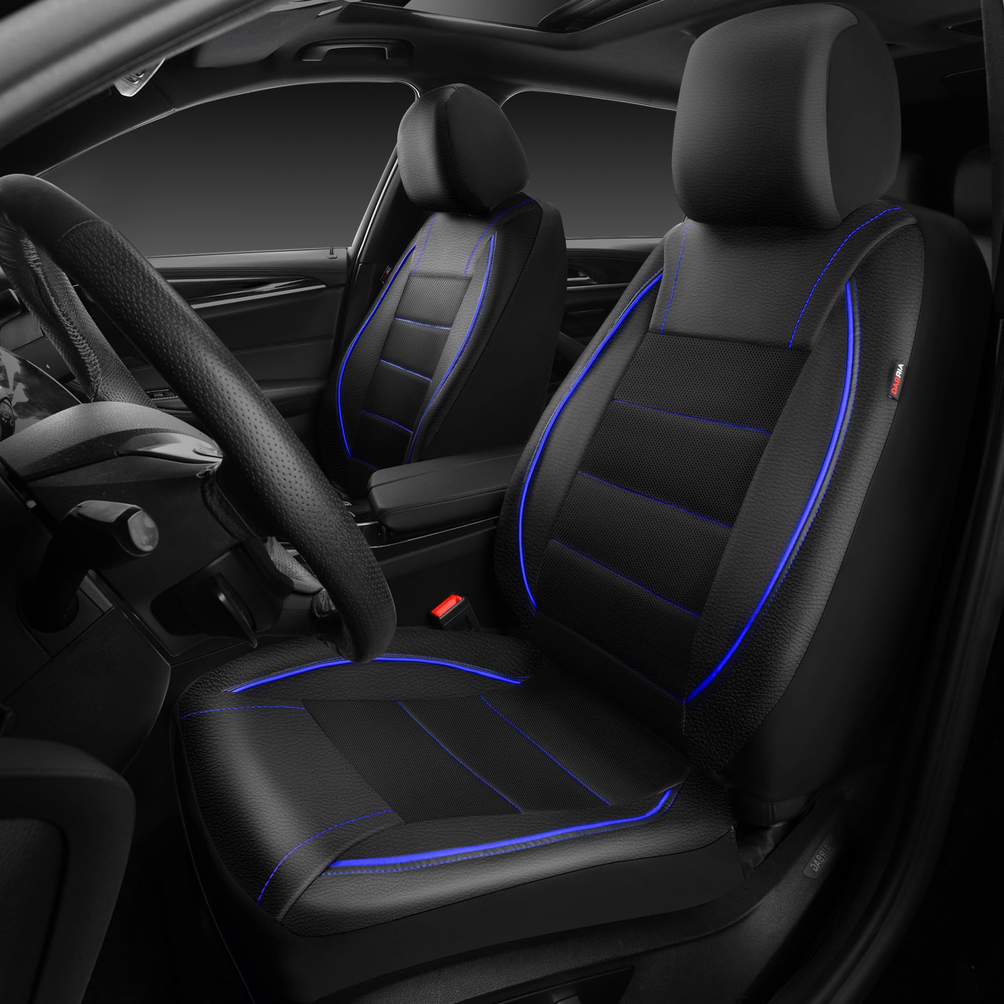CAR PASS 5mm sponge padding adds comfortable support for long drives