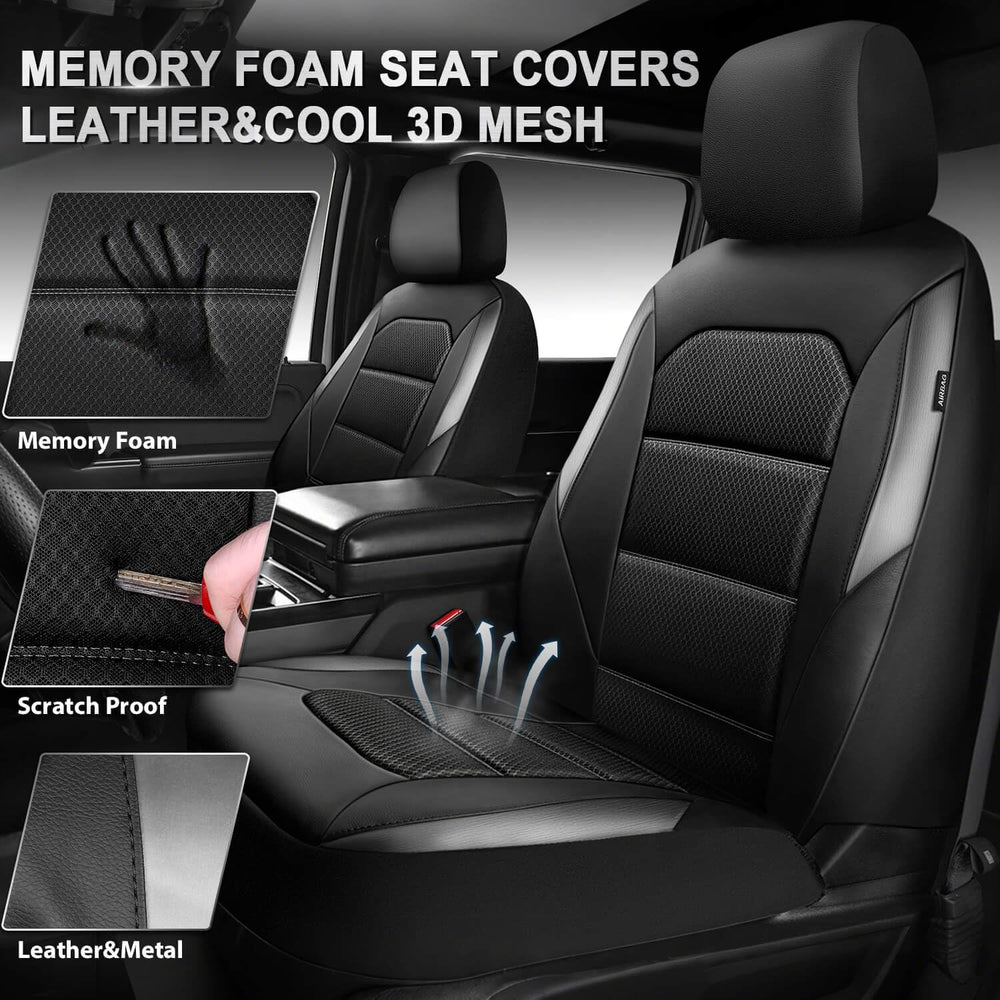 CAR PASS air-cool mesh seat cover improves airflow on hot days