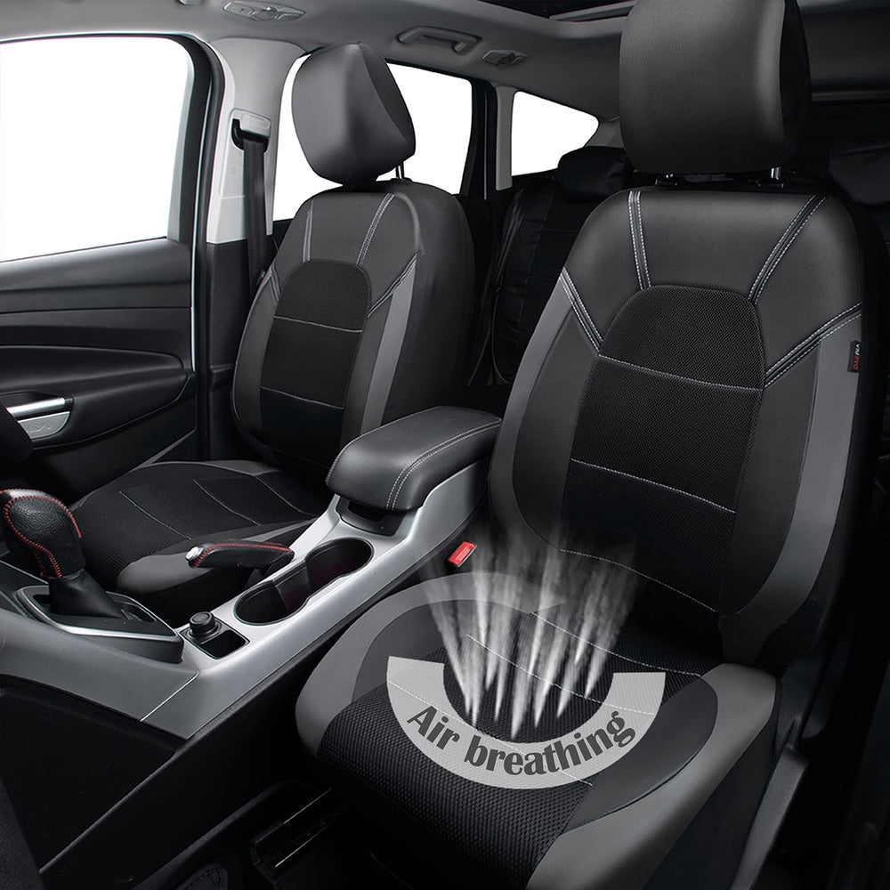 CAR PASS air mesh design enhances ventilation for comfortable seating