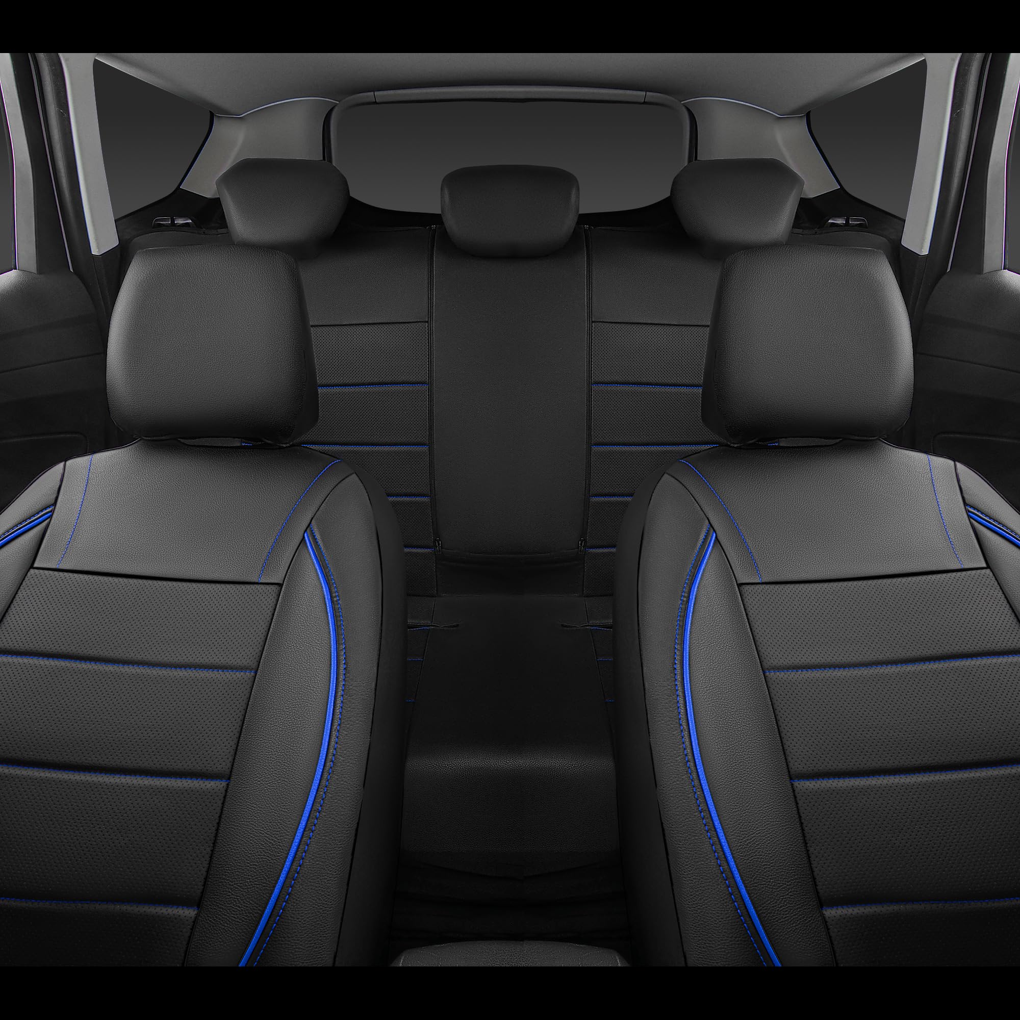 CAR PASS airbag-compatible design maintains safety while protecting seats