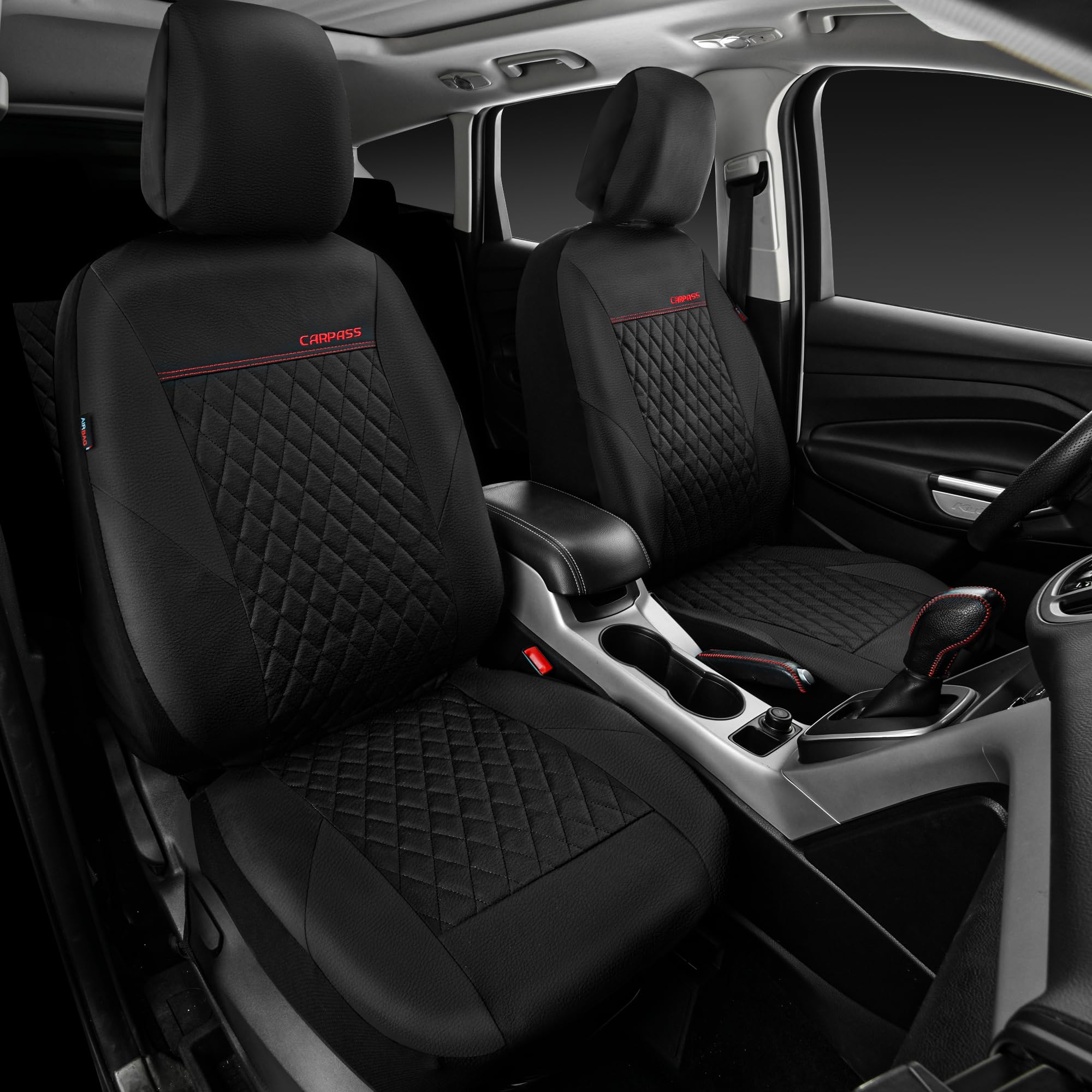 CAR PASS airbag compatible design ensures safe deployment in many vehicles.