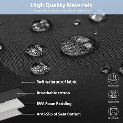 CAR PASS airbag-compatible design preserves safety features while protecting seats.