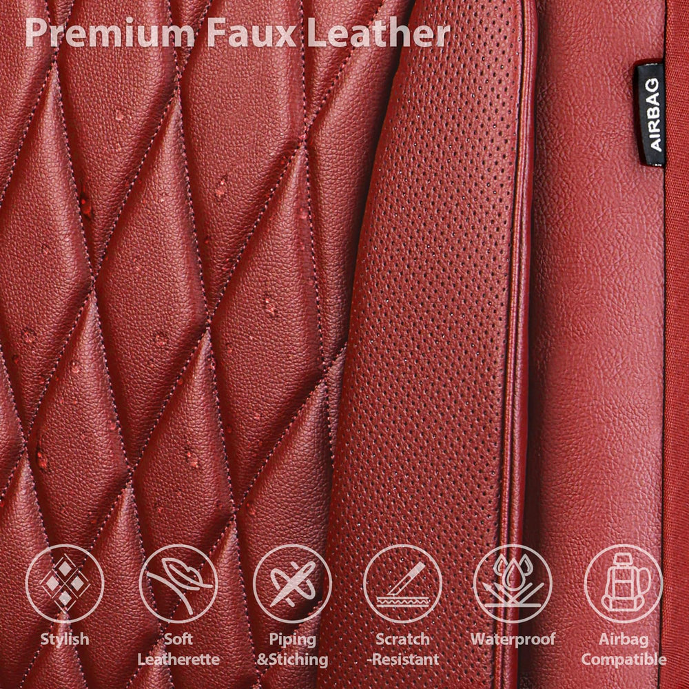 CAR PASS airbag compatible design keeps front seats safe during deployment.