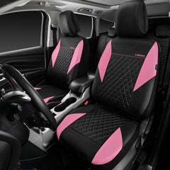 CAR PASS airbag-compatible seat cover designed for safety and easy accessibility.