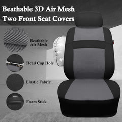 CAR PASS airbag-compatible seat cover maintains safety features in everyday driving.