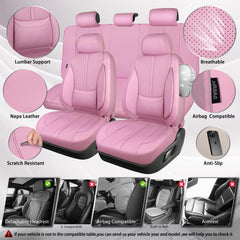 CAR PASS airbag compatible seat covers protect upholstery during emergencies