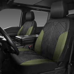 CAR PASS side stitching shows airbag compatibility for safe deployment.