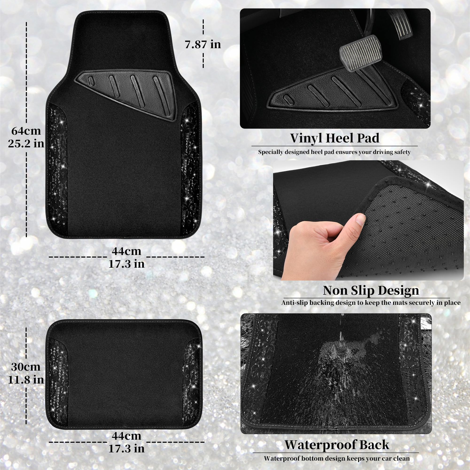 CAR PASS airbag-safe design maintains compatibility with seat airbags.