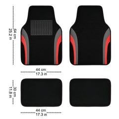 Car Pass all-weather mats with easy hose cleaning.