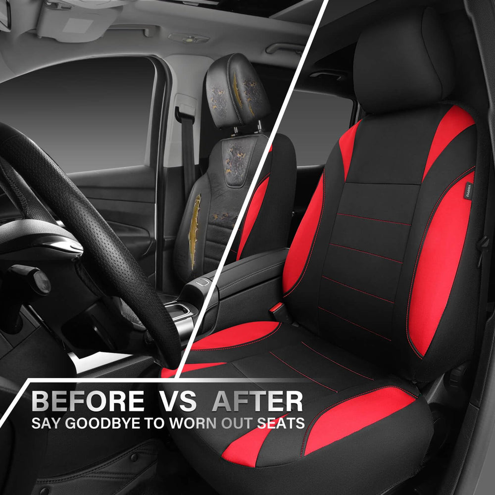 CAR PASS anti-slip inner surface helps keep the seat cover in place.