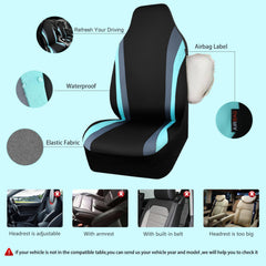 Airbag-compatible AquaShield emblem indicating safety-conscious design