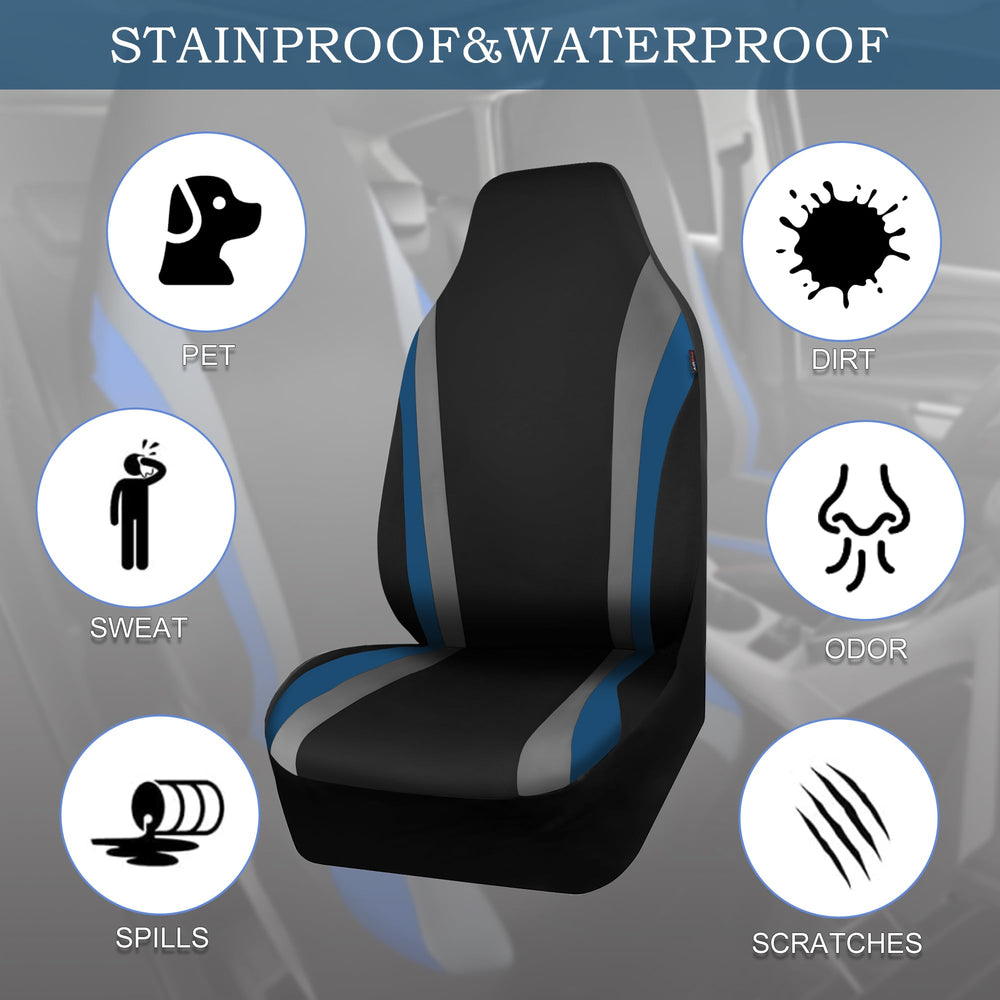 CAR PASS AquaShield features easy installation on most front seats.