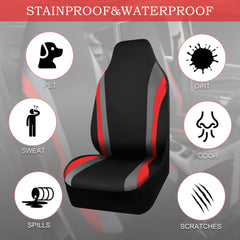CAR PASS AquaShield easy-installation step without removing headrest
