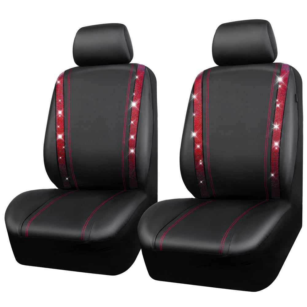 CAR PASS shiny interior upgrade with glittering rhinestones for bold style.