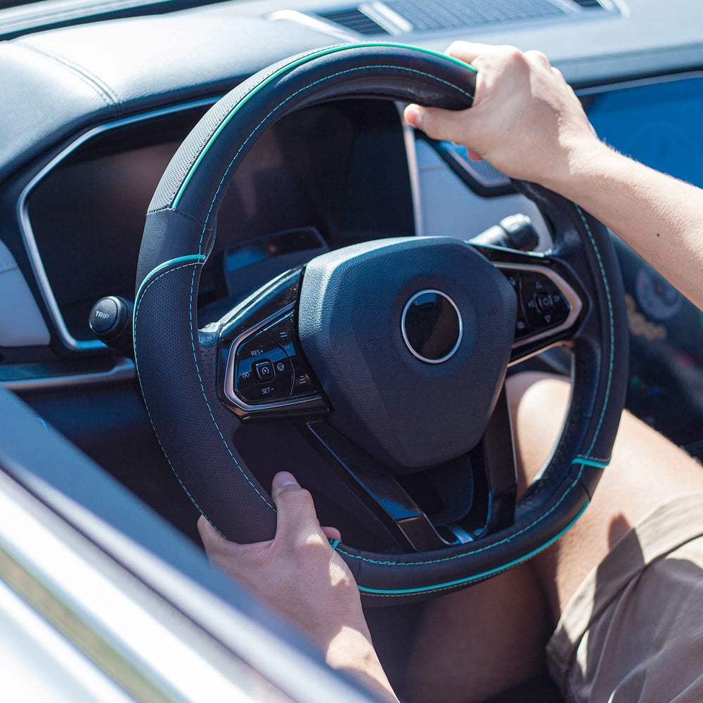 CAR PASS black mint color option seen on wheel interior