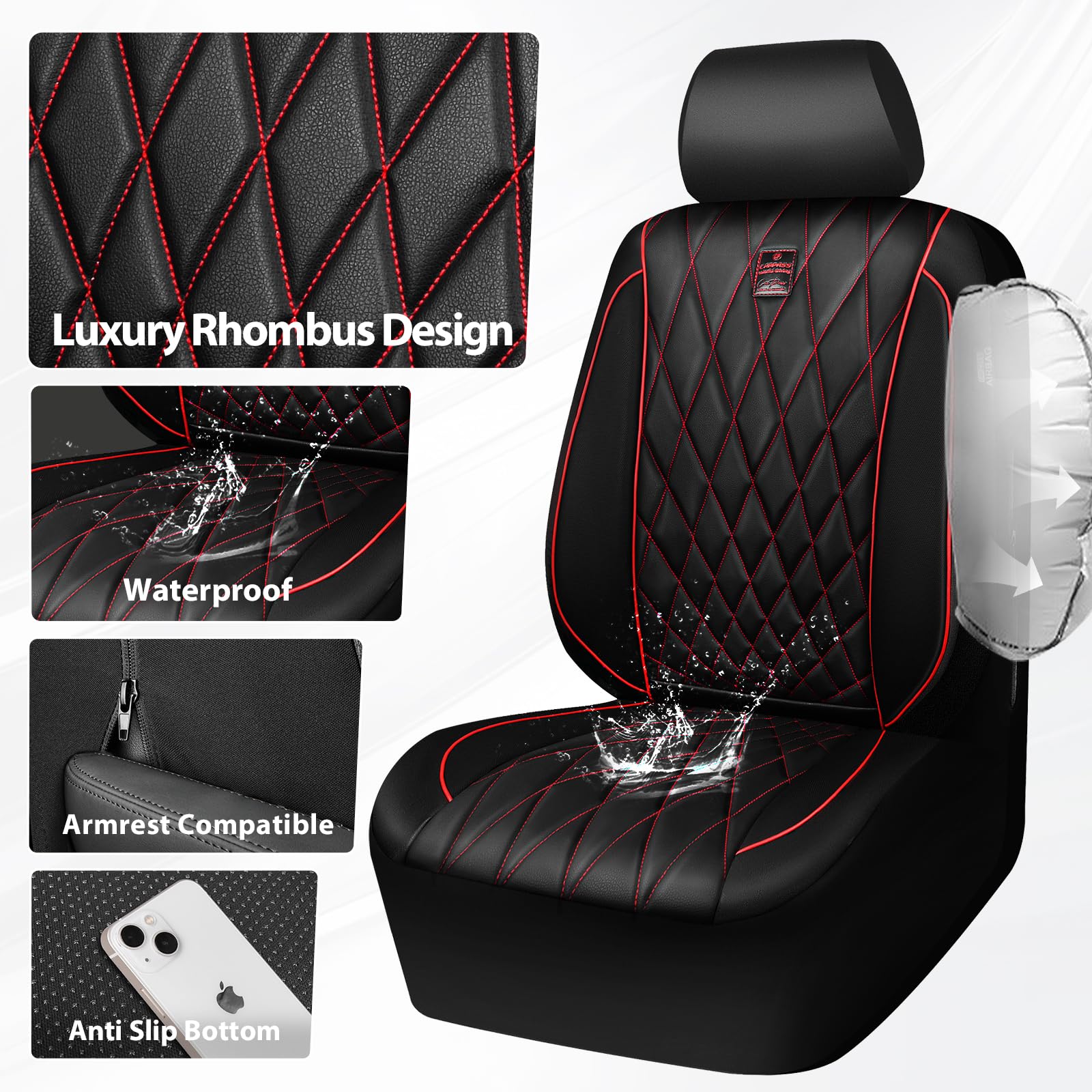 CAR PASS black red colorway adds bold cabin contrast