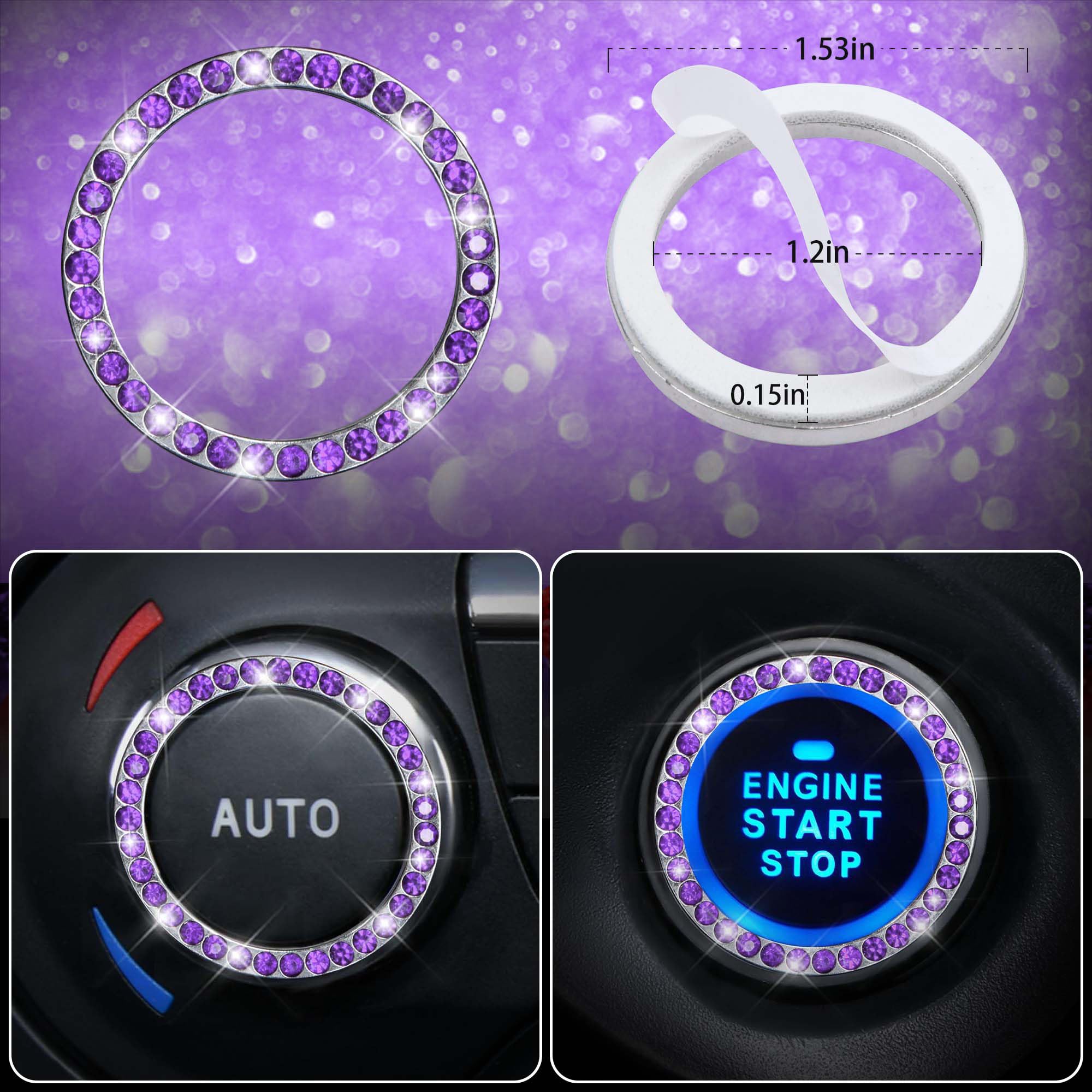 CAR PASS accessories hooks and glasses clip help organize on the go.