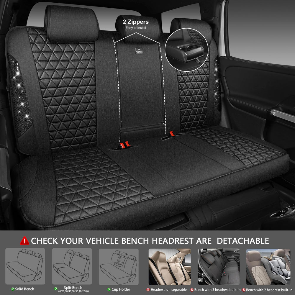 CAR PASS armrest-zip compatibility image shows flexible fit for armrests.
