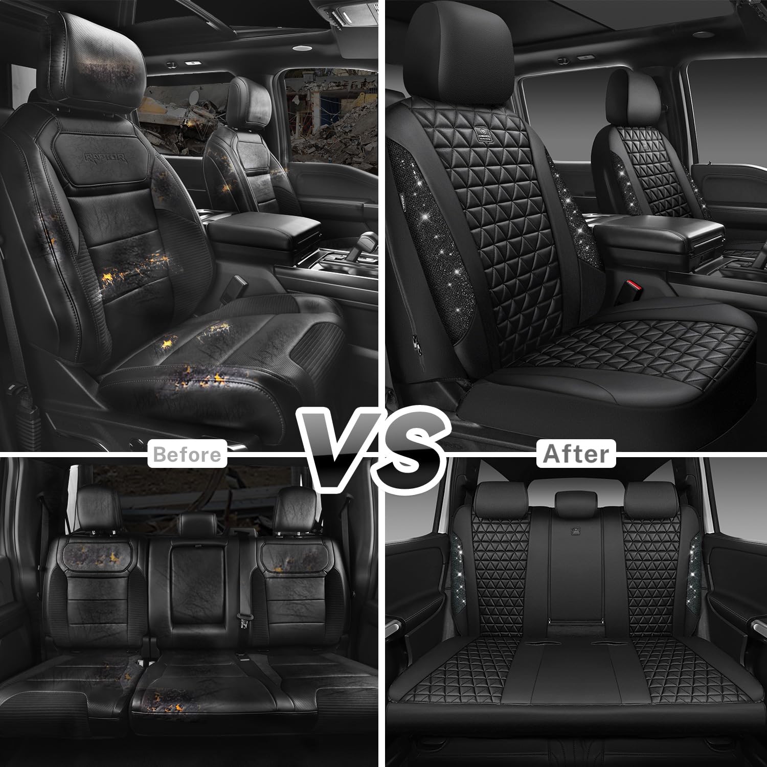 CAR PASS waterproof fabric resists spills for daily use.