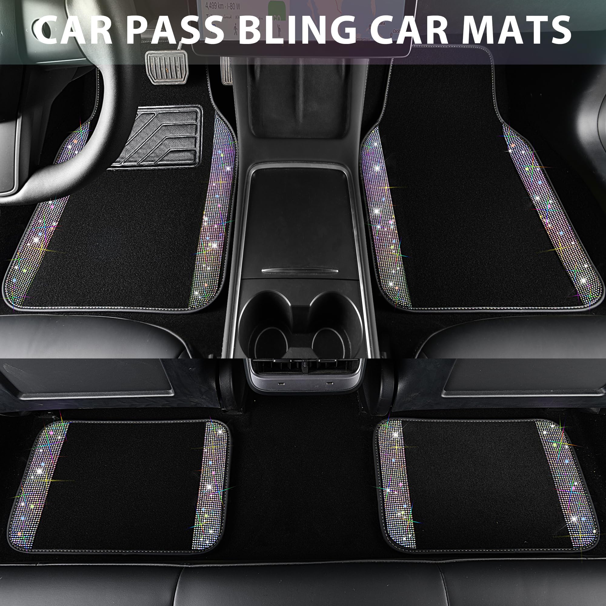 CAR PASS Waterproof Oxford fabric closeup demonstrates easy wipe cleaning and spill protection