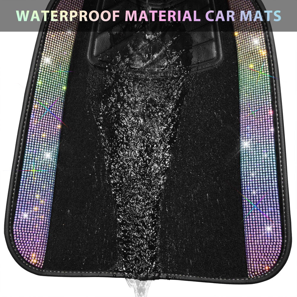 CAR PASS Universal-fit mats in multicolor crystals suitable for most vehicles