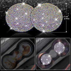 CAR PASS diamond gear cover enhances interior look and gear area protection.