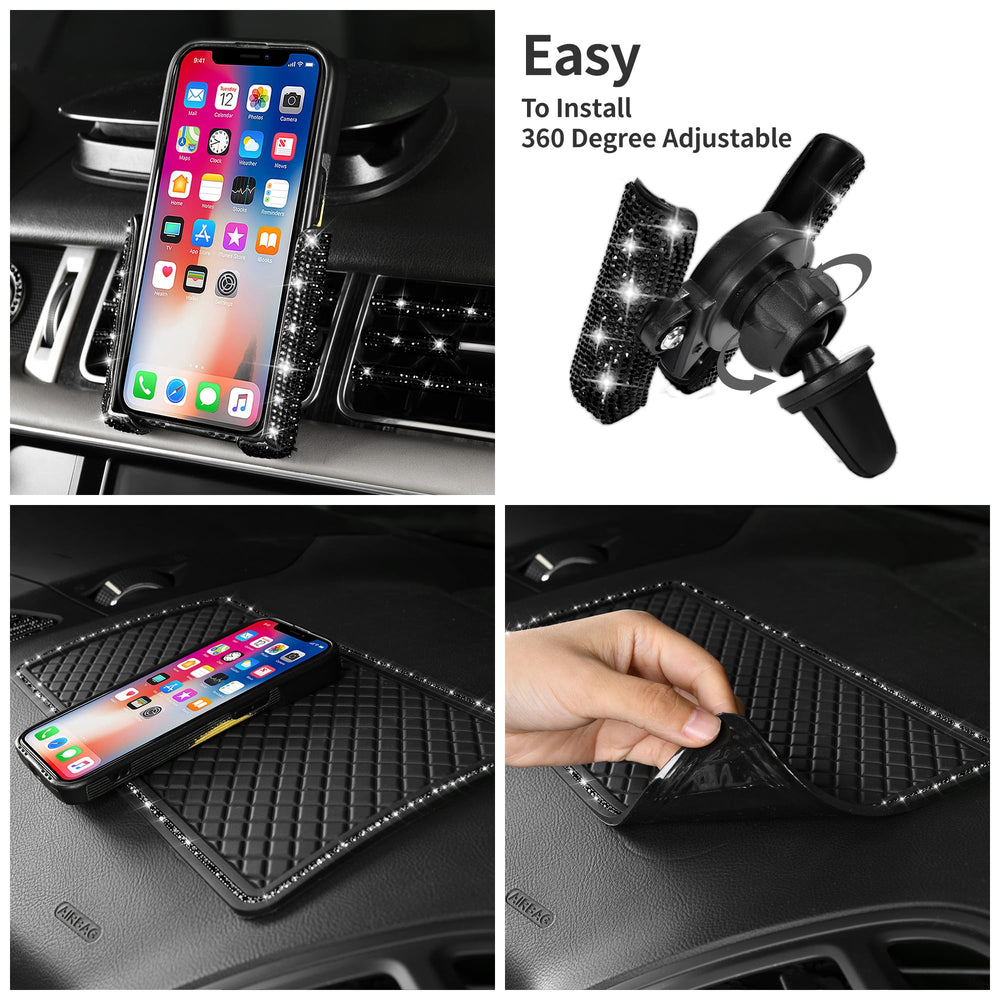 CAR PASS bling license plate frame shines and protects with sturdy build