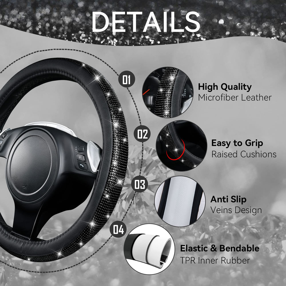 CAR PASS bling one-button start rings add flair and quick visual recognition