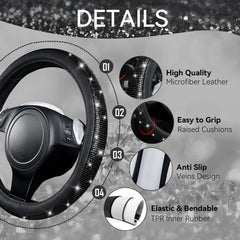 CAR PASS bling one-button start rings add flair and quick visual recognition