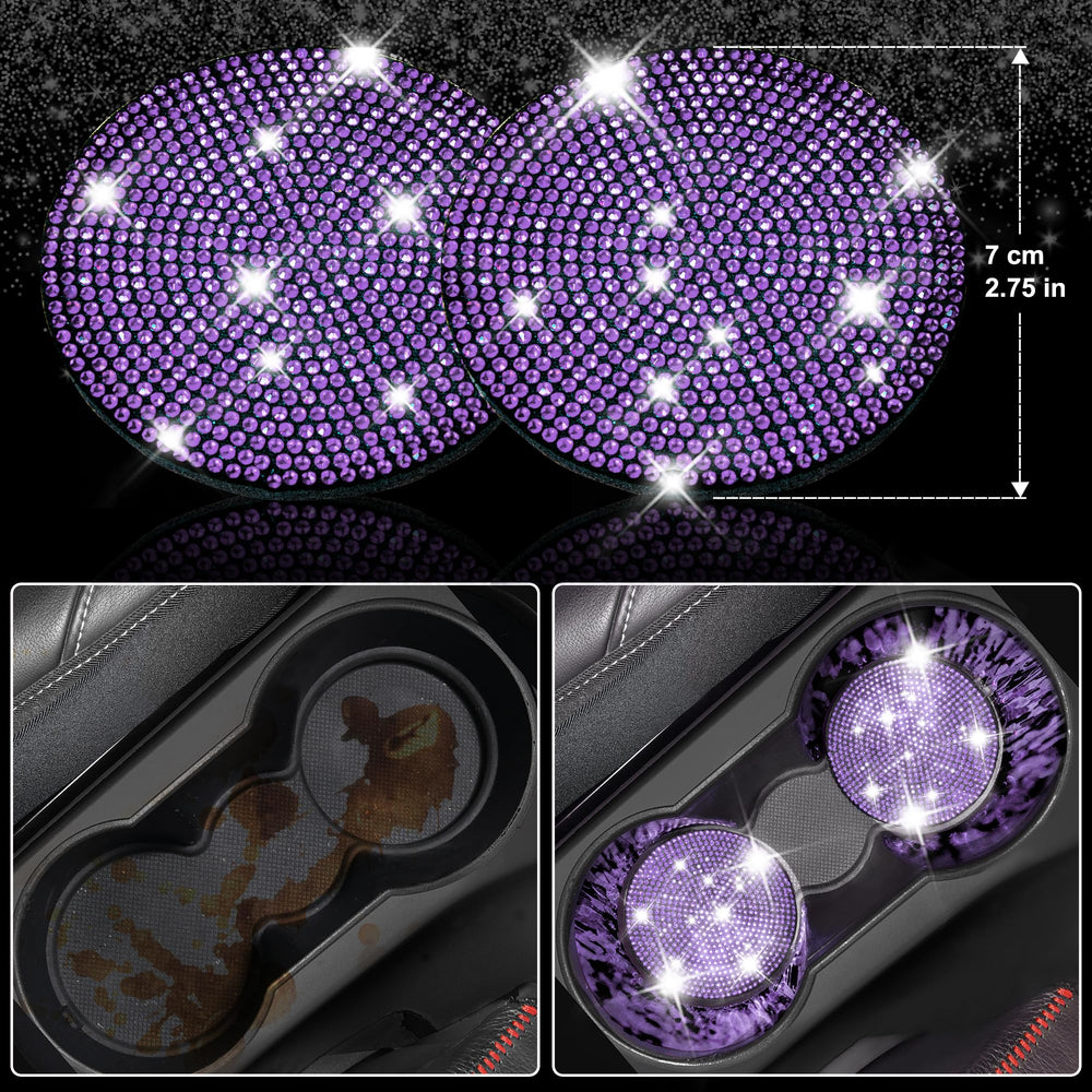 CAR PASS bling start rings highlight the ignition with playful shine.
