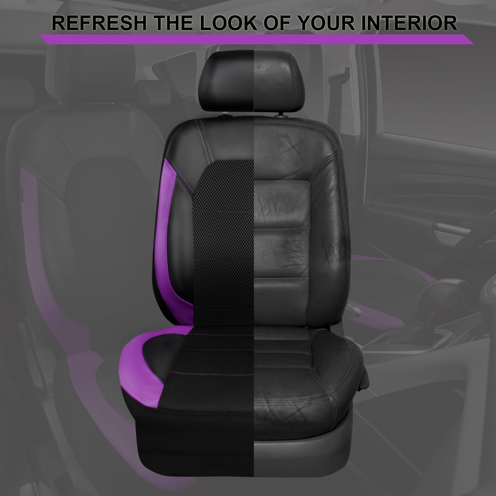 CAR PASS breathable polyester outer layer keeps you cool on long drives.