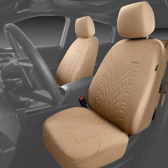 CAR PASS breathable, wrinkle-resistant fabric keeps seats looking new
