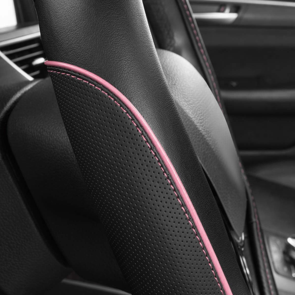 CAR Pass Colour Piping Leather cover heat- and cold-resilience for comfy driving