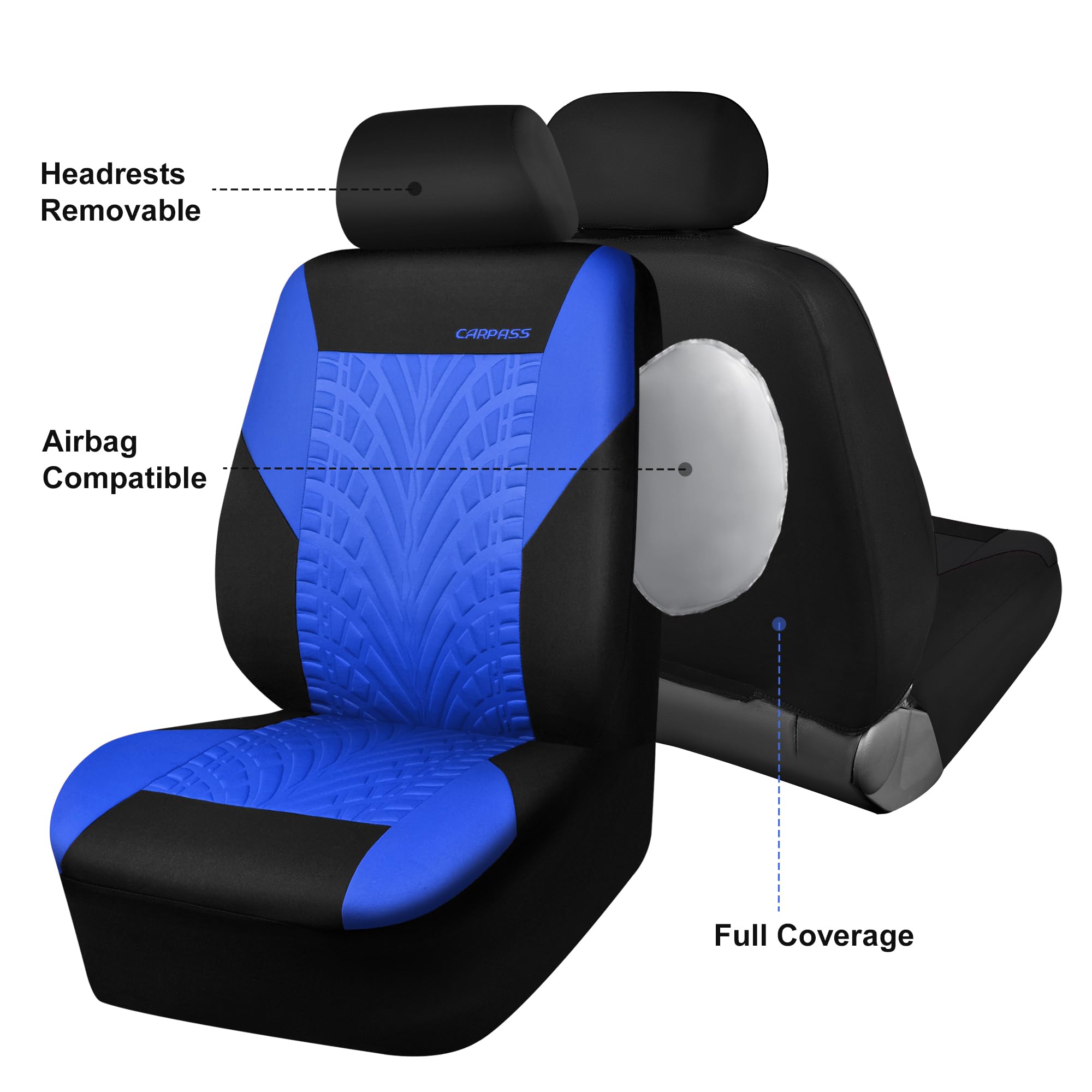 CAR PASS cup-holder zipper feature enables flexible storage while covered