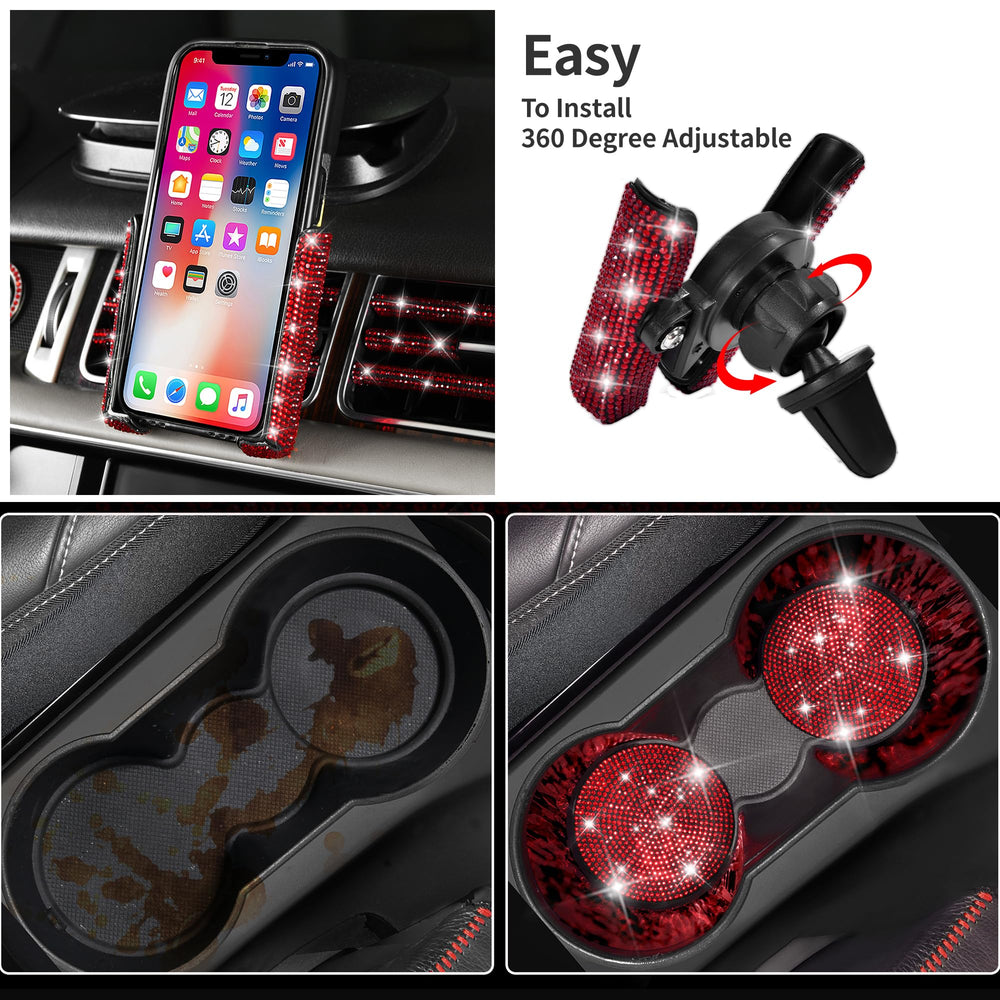 CAR PASS diamond coasters keep cups clean and stylish.
