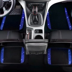 CAR PASS diamond floor mats shine under light and guard carpeting