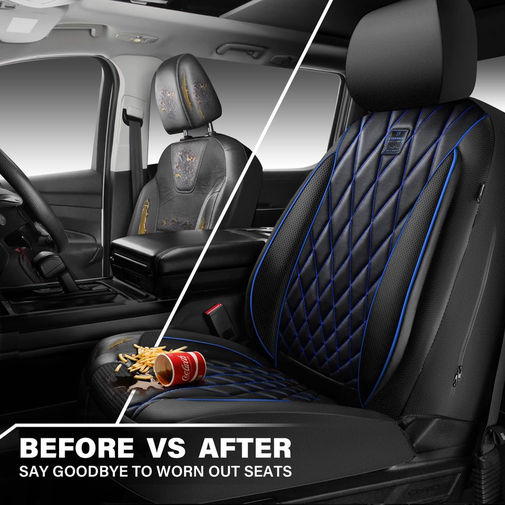CAR PASS diamond stitching adds a premium interior accent